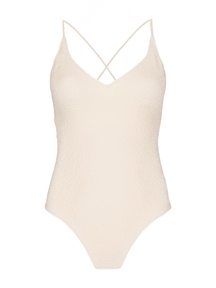 Barts Simoa Plunge One Piece – cream