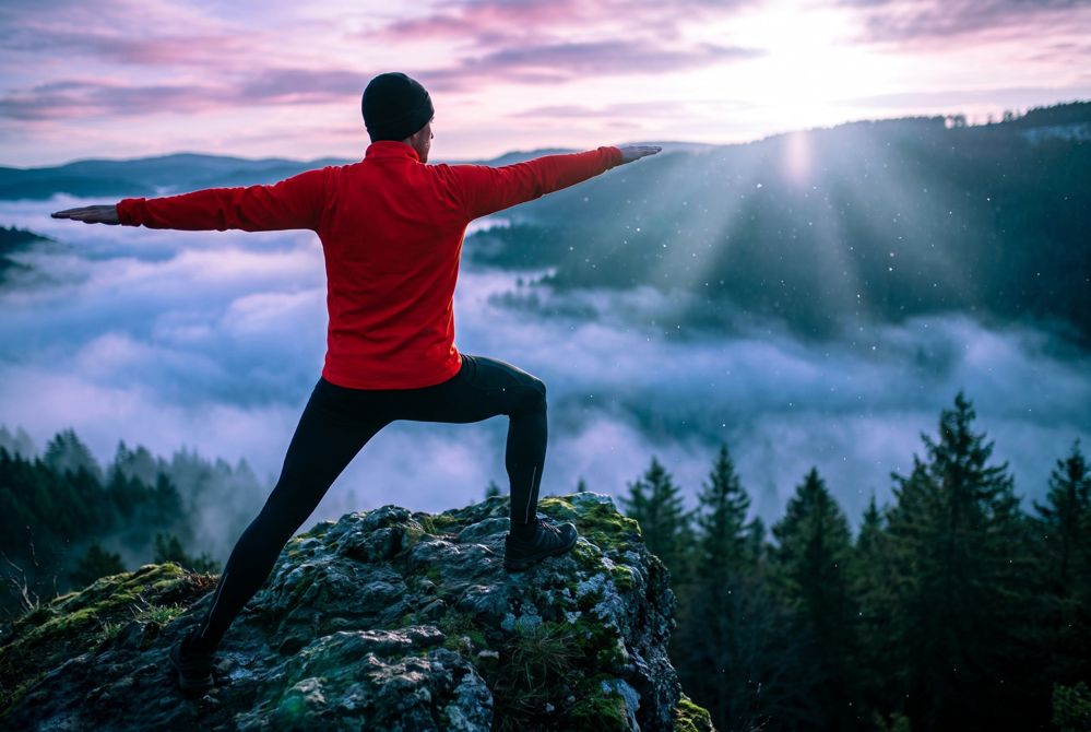 Fitness bei Intersport Stähle – Bild mit KI gestaltet