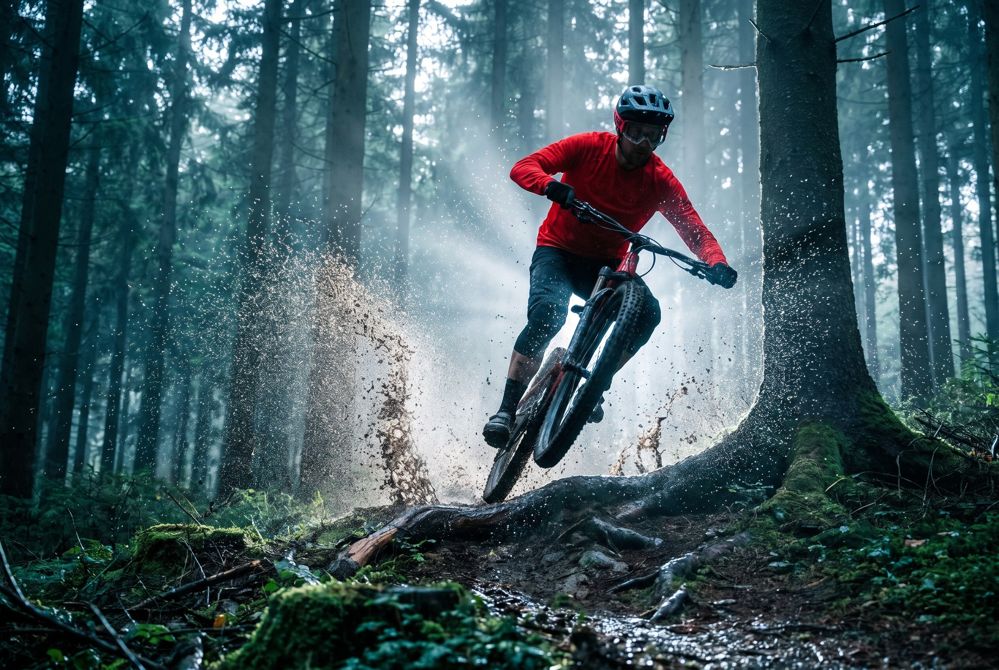 Rad & Rollsport bei Intersport Stähle – Bild mit KI gestaltet