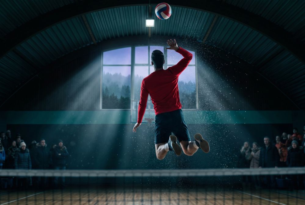 Ballsport & Racket bei Intersport Stähle – Bild mit KI gestaltet