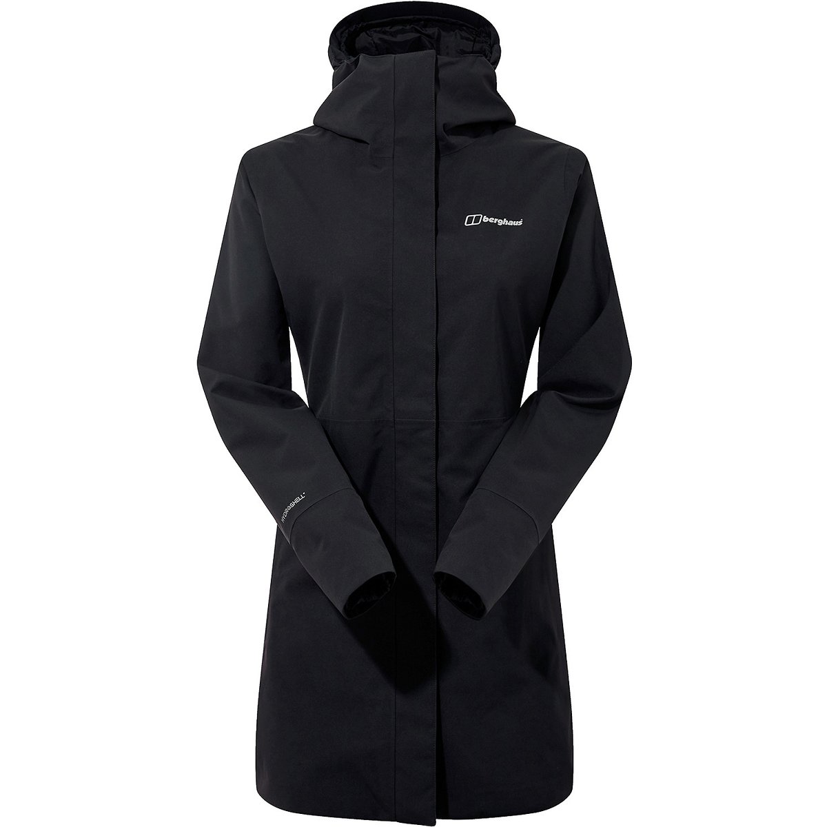Berghaus OMEARA LONG SHELL JKT AF – BLACK/BLACK