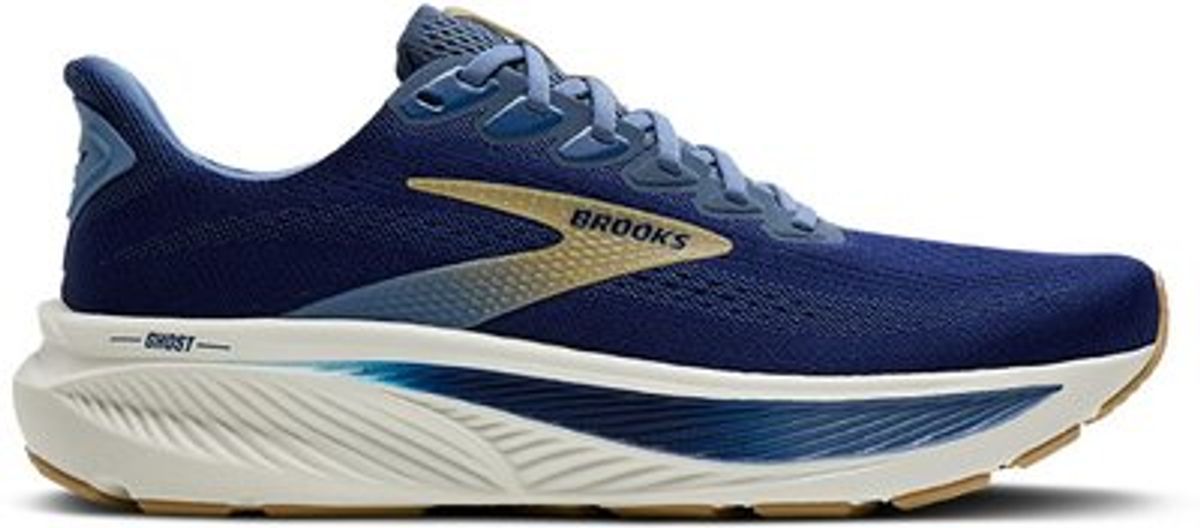 Brooks Ghost 17 – Oyster/Beacon Blue/Gecko