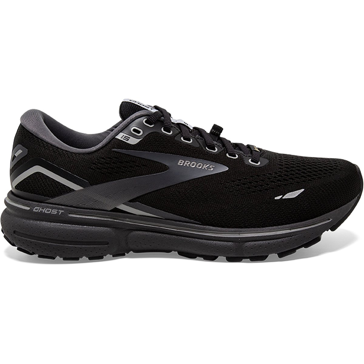 Brooks Ghost 15 GTX – Black/Blackened Pearl/Alloy