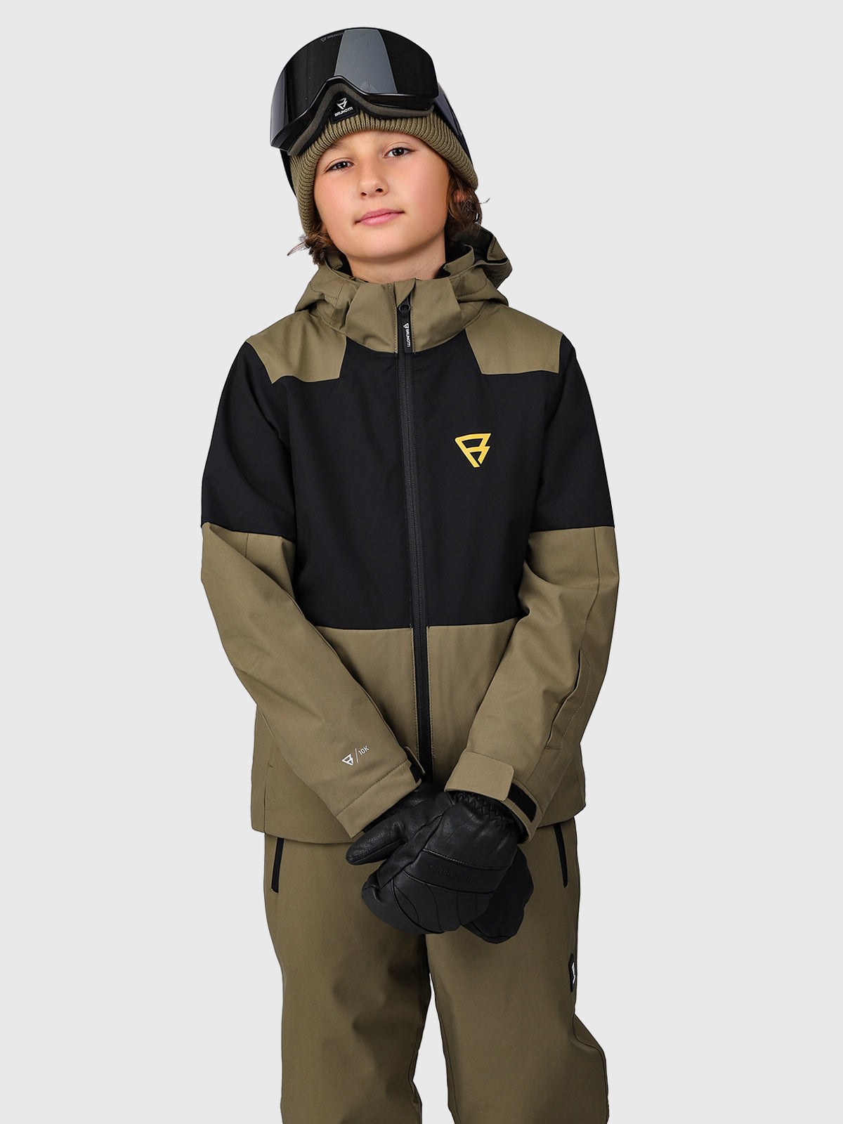 Brunotti Strokersy Boys Snow Jacket – Dusky Green