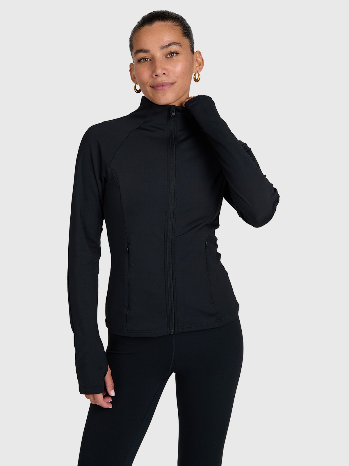 Brunotti Sanna-Zip Women Snow Fleece – BLACK