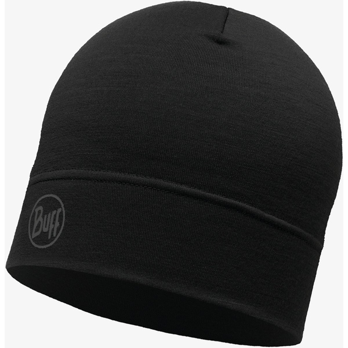Buff Merino Lightweight Beanie – BLACK