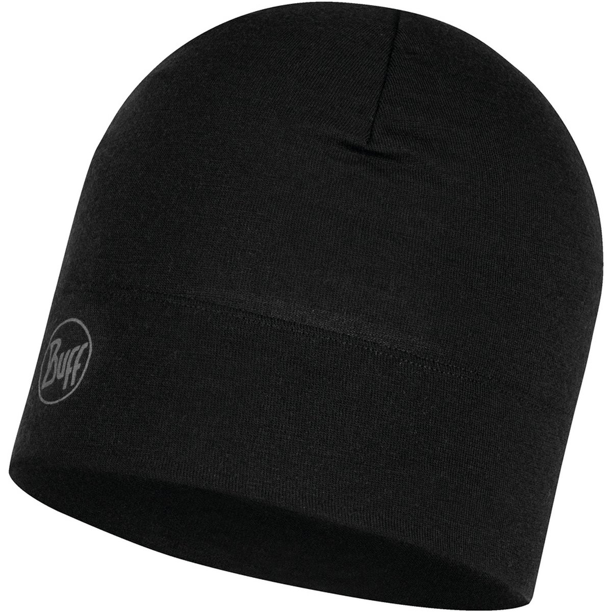 Buff Merino Midweight Beanie – BLACK