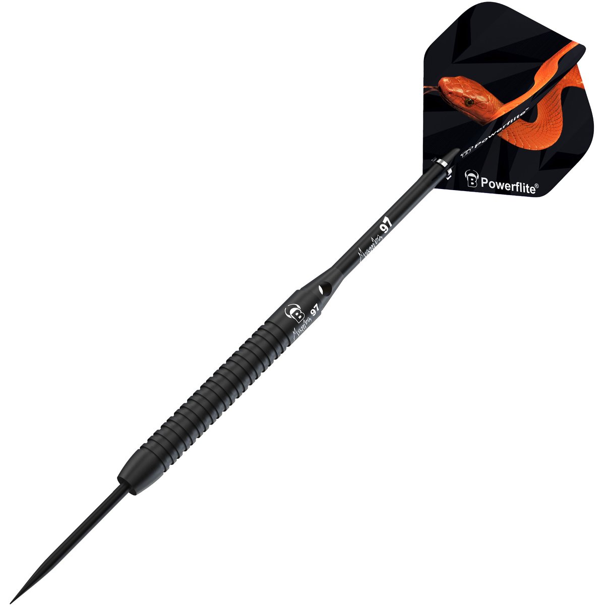 BULL'S Mamba 97 M2 Steel Dart – SCHWARZ