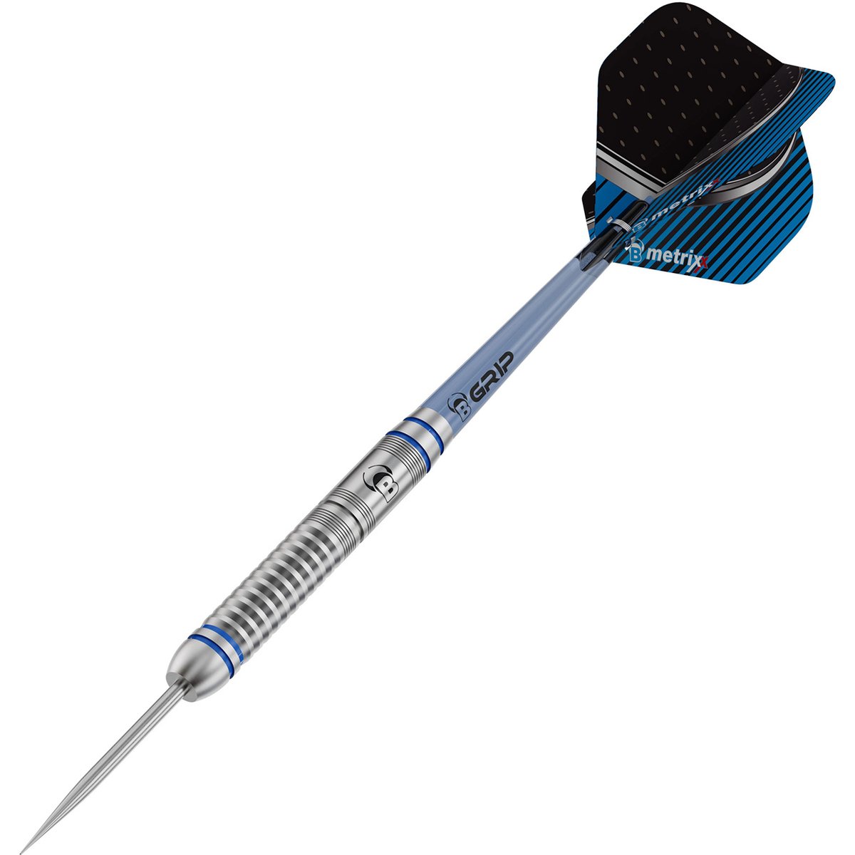 BULL'S Ballista Steeldart, 70% Tungsten – FARBIG SILBER