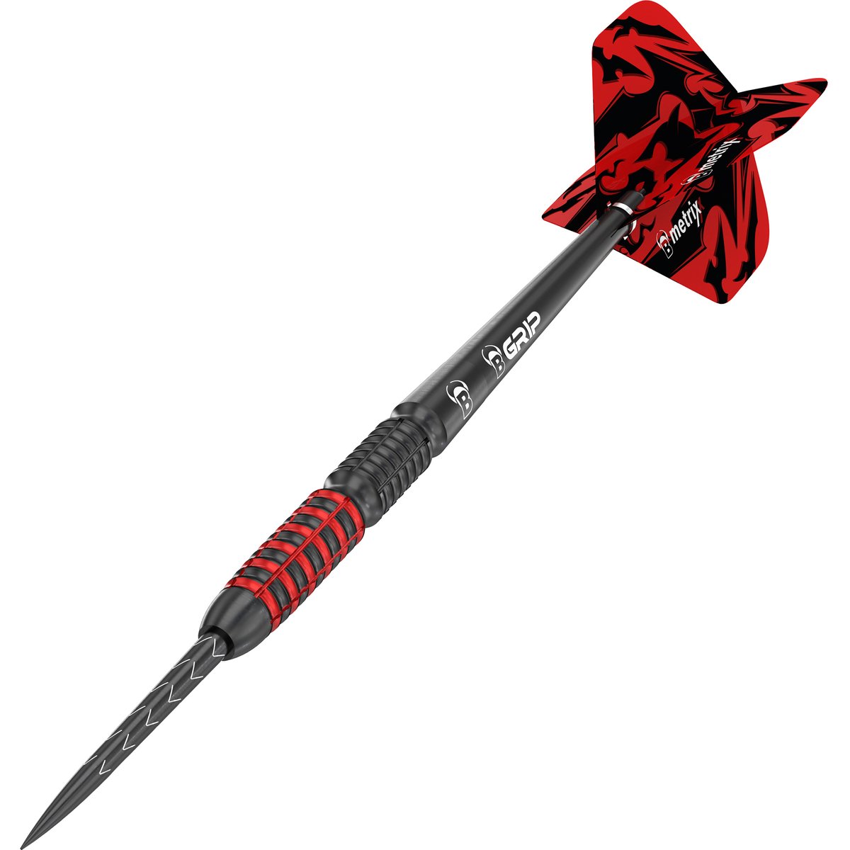BULL'S Magma Steel Dart – Schwarz