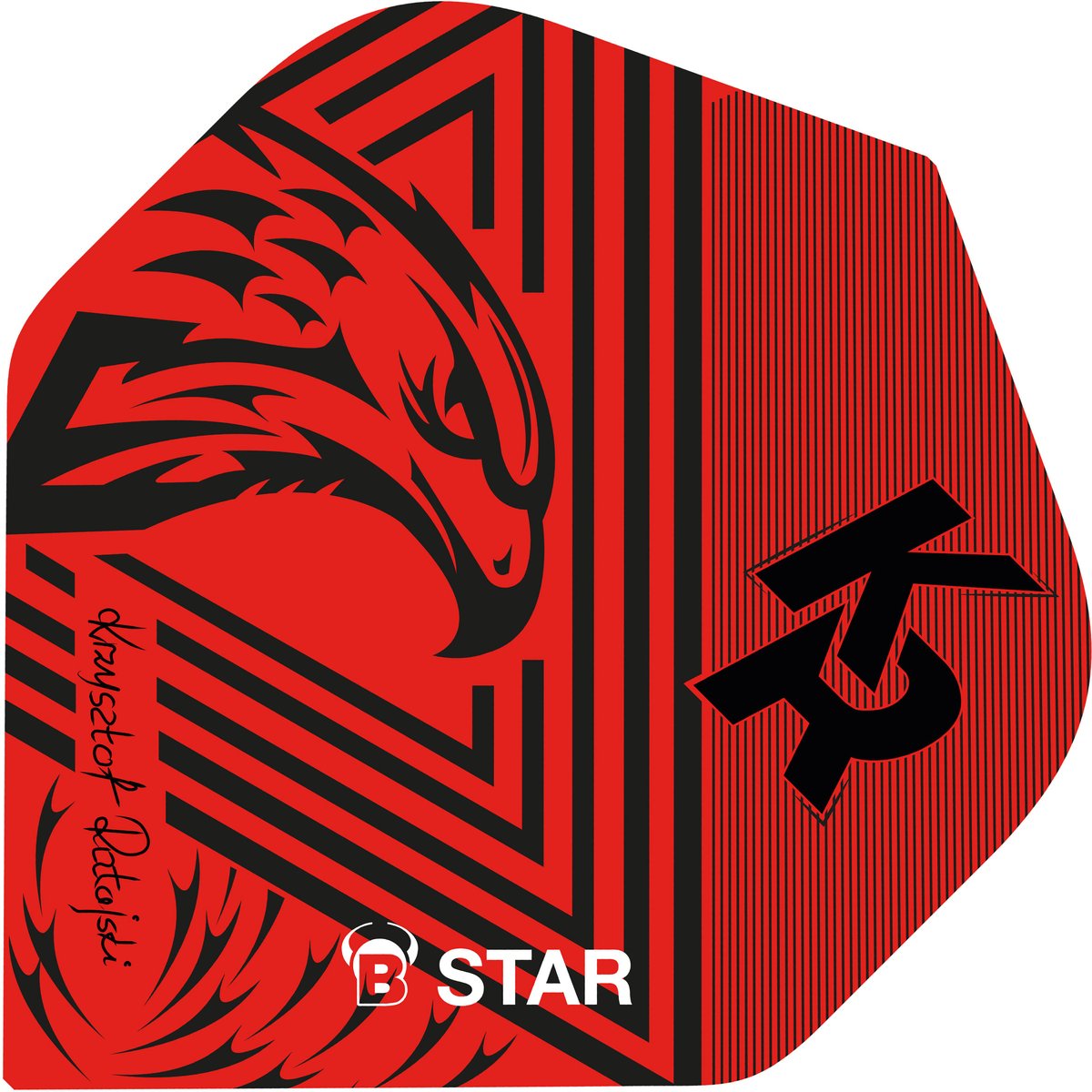BULL'S B-Star Flights Krzysztof Ratajski Scoremaster – MEHRFARBIGES MOTIV