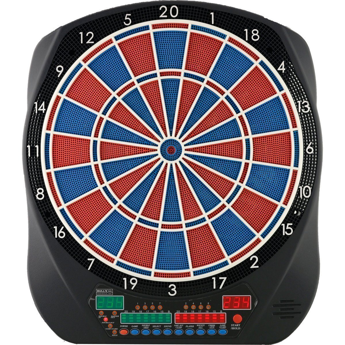 BULL'S Flash RB Sound Elektronik Dartboard – MULTICOLOR