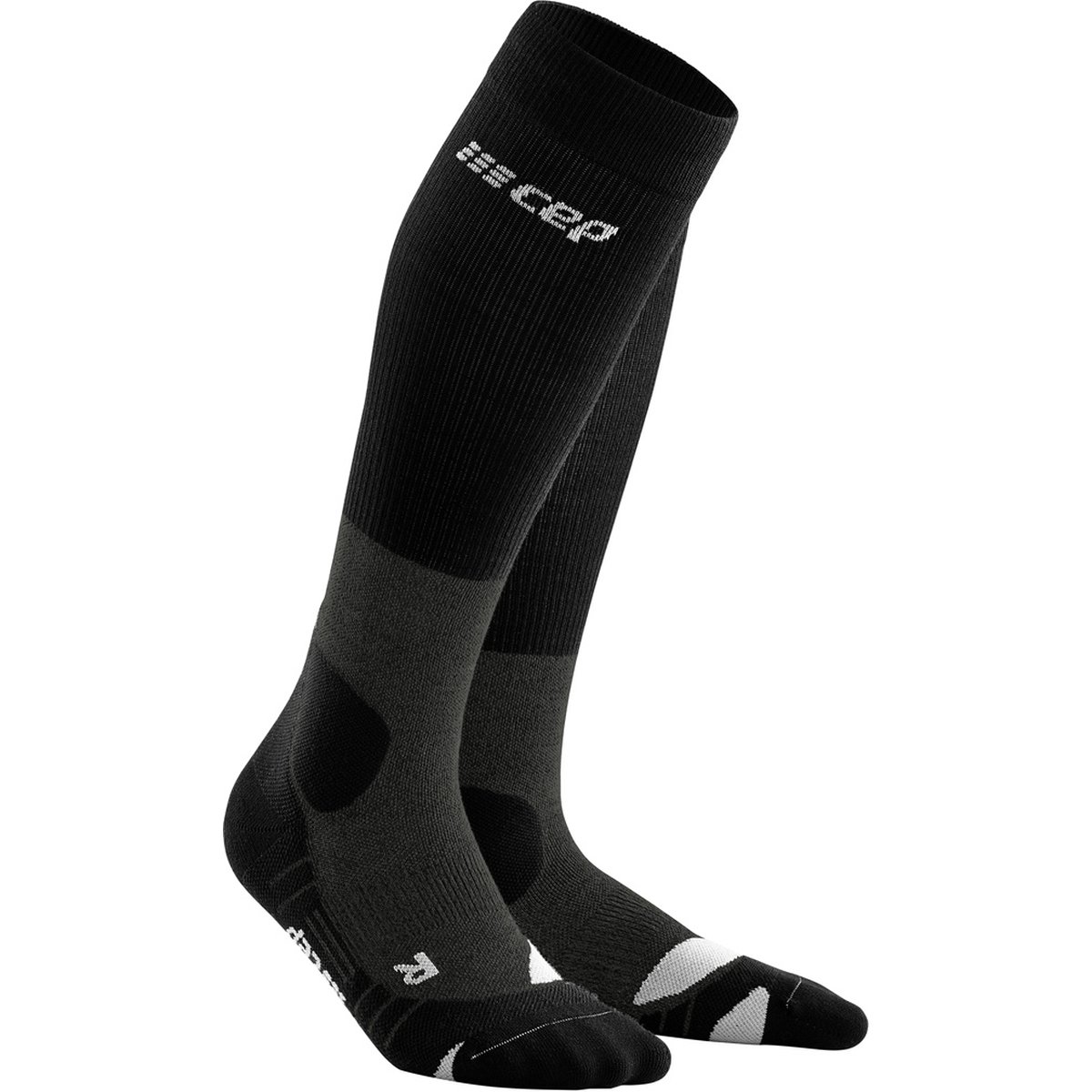 CEP hiking merino* socks, women – stonegrey/grey