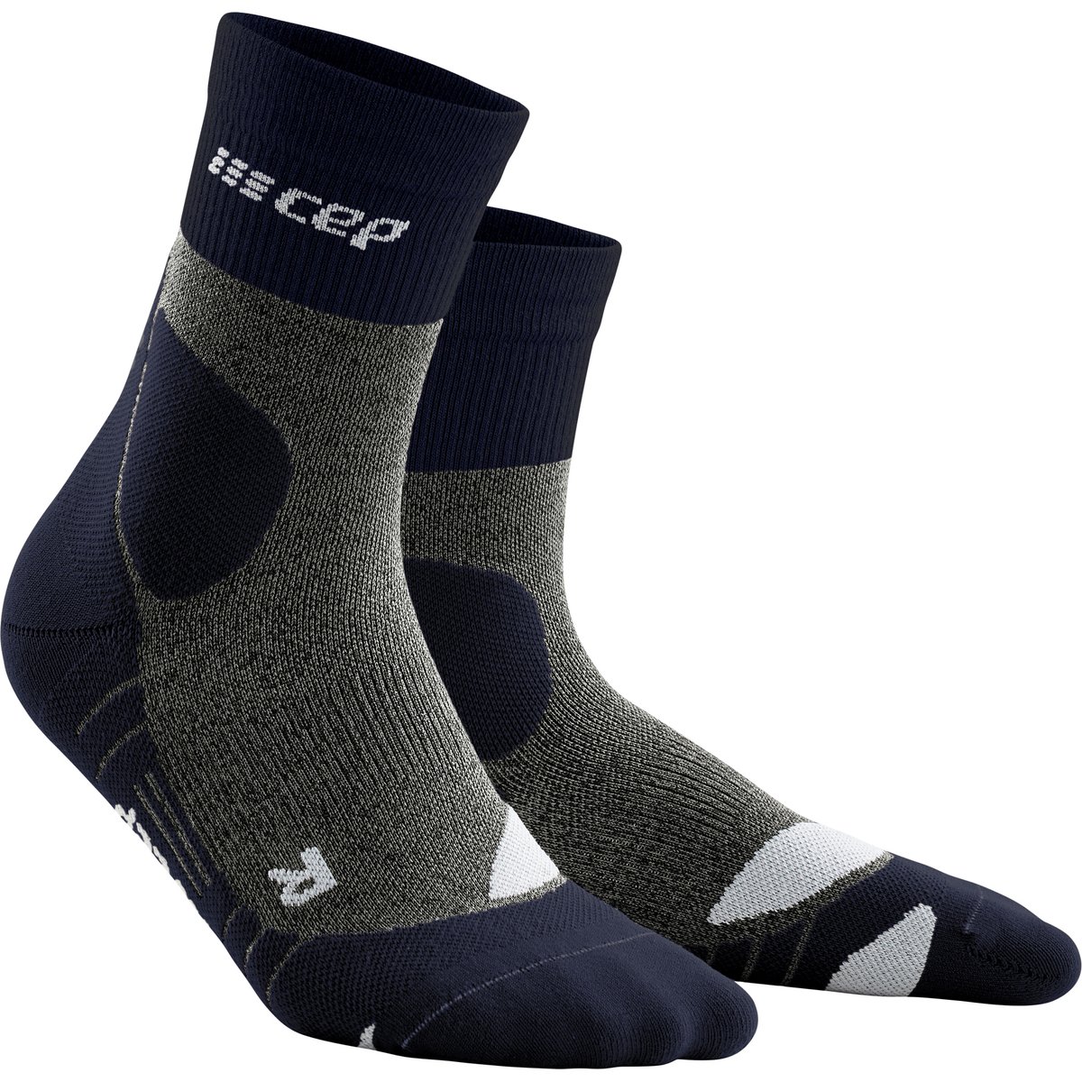 CEP hiking merino* mid-cut soc – peacoat/grey