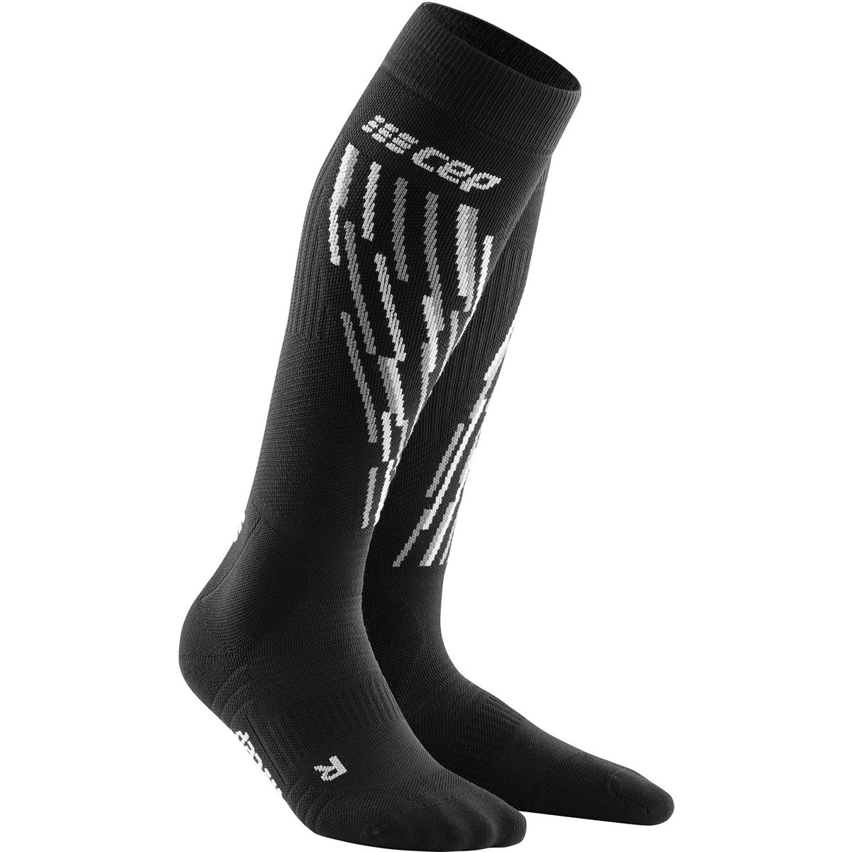 CEP ski thermo socks*, men – black/anthracite