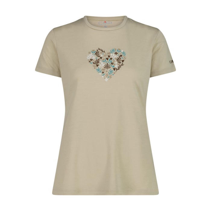 CMP WOMAN T-SHIRT – CREAM