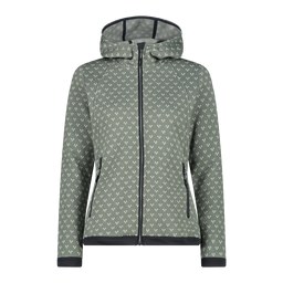CMP WOMAN JACKET FIX HOOD – MINERAL-BIANCO
