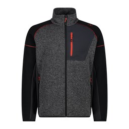 CMP MAN JACKET – GREY-NERO
