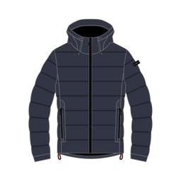 CMP MAN JACKET FIX HOOD – ANTRACITE