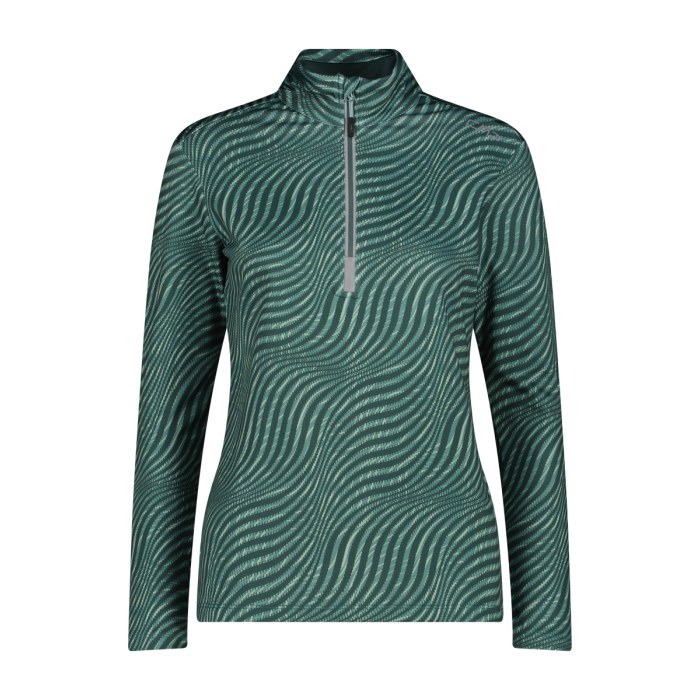 CMP WOMAN SWEAT – TREK GREEN-JADE