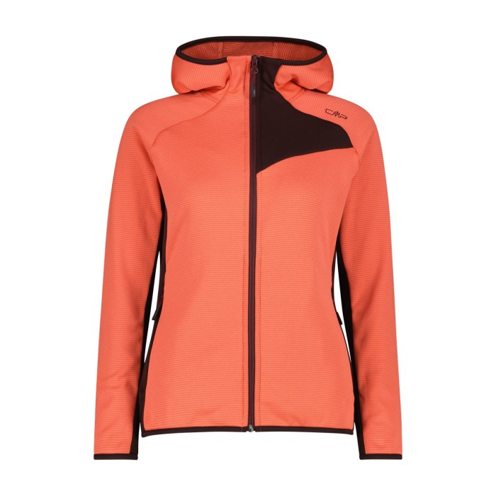 CMP WOMAN JACKET FIX HOOD – MARIGOLD