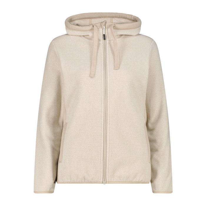 CMP WOMAN JACKET FIX HOOD – KAKI