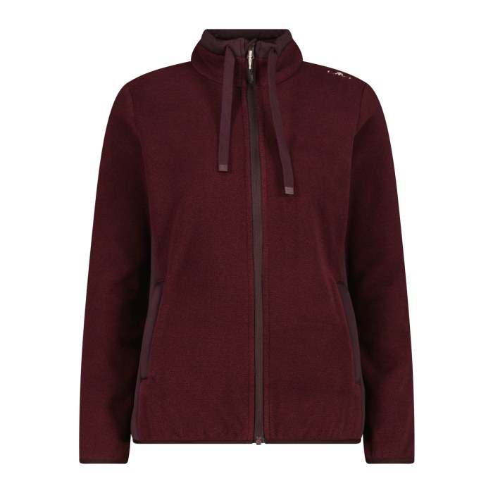 CMP WOMAN JACKET – BLACK BERRY