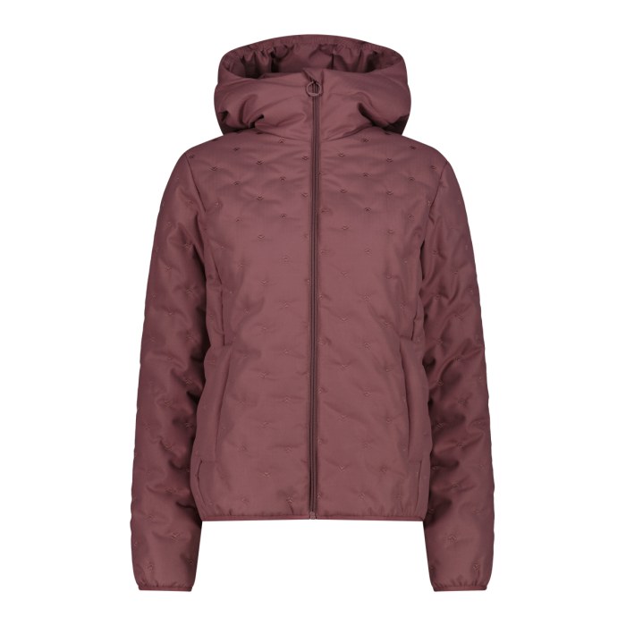 CMP WOMAN JACKET FIX HOOD – MALVA MEL.