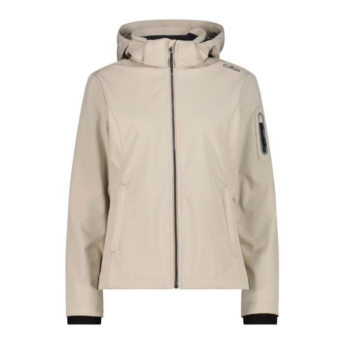 CMP WOMAN JACKET ZIP HOOD – KAKI