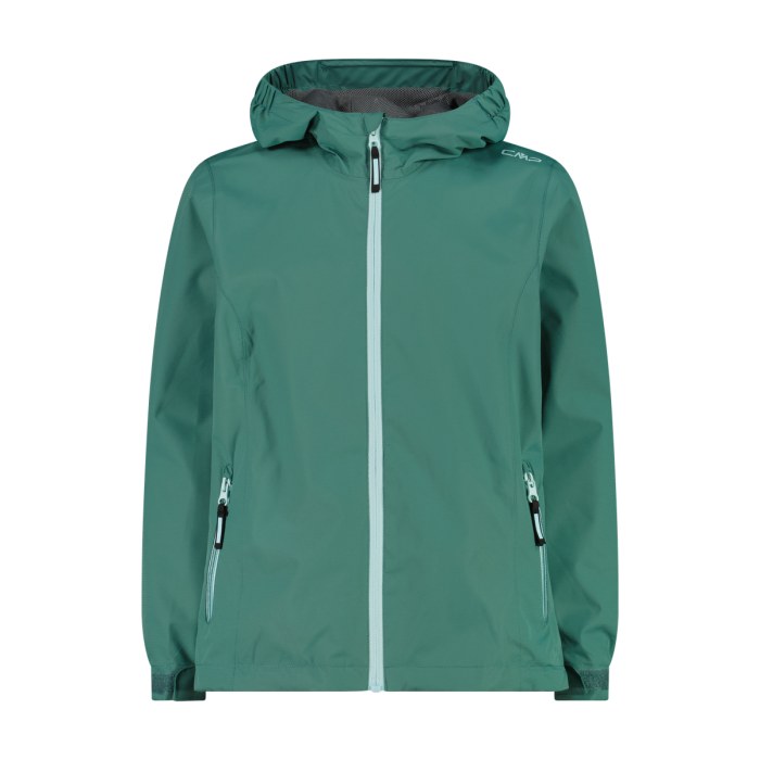 CMP KID G JACKET FIX HOOD – AGAVE
