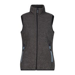 CMP WOMAN VEST – ANTRACITE-COOL BLUE