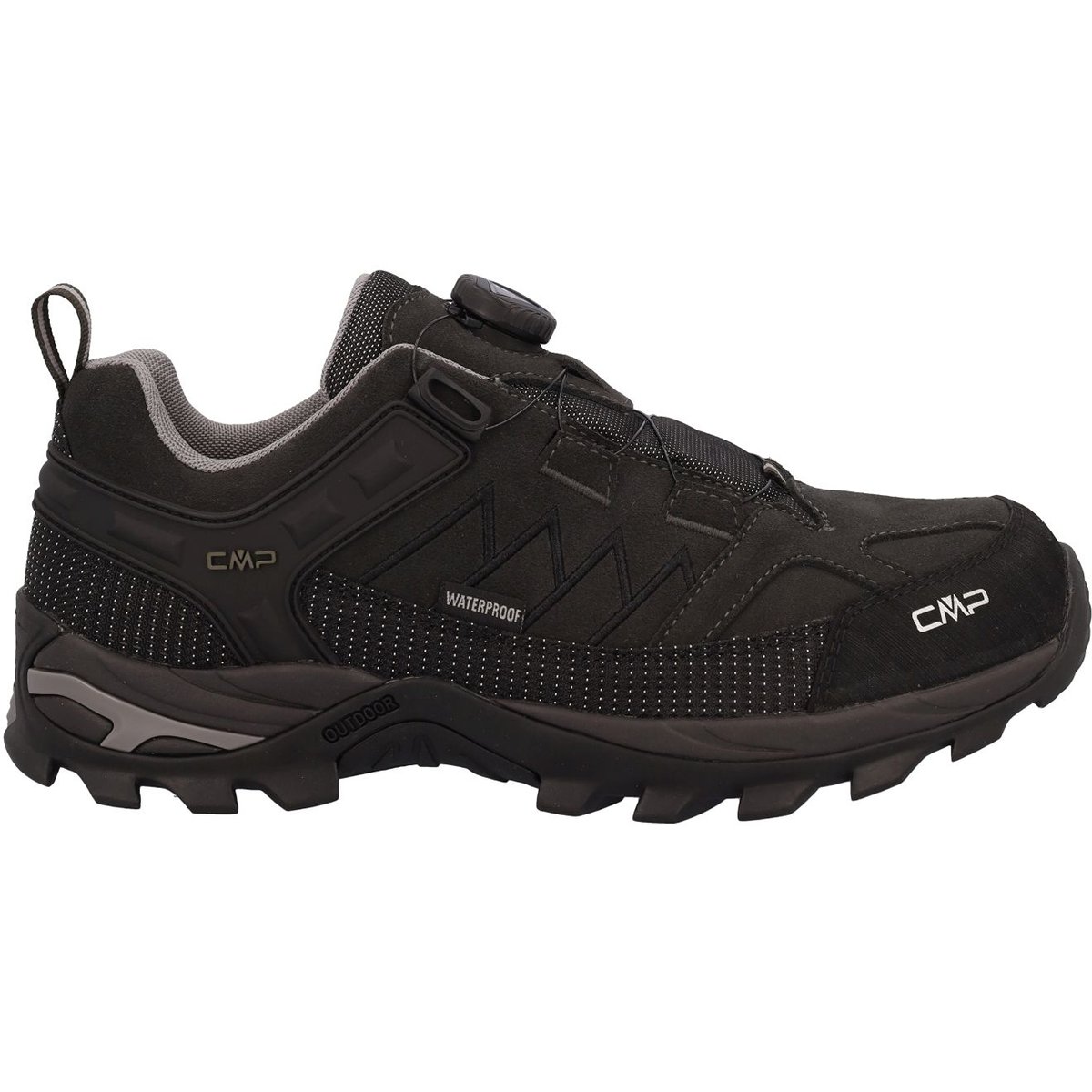 CMP RIGEL LOW FITGO WP TREKKING SHOES – PIOMBO
