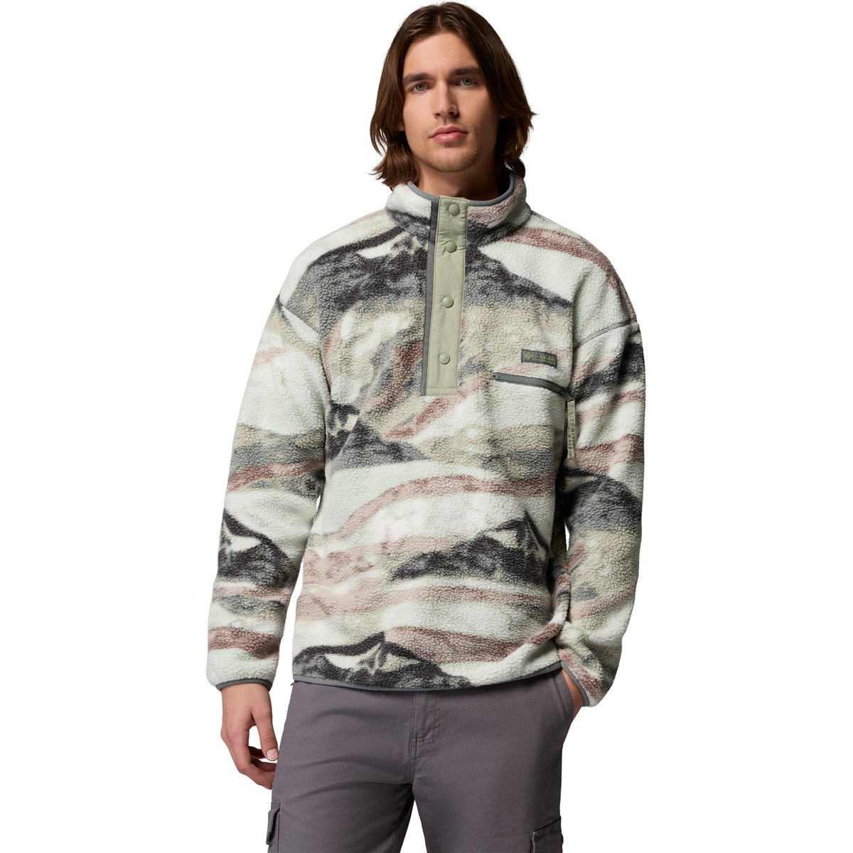 Columbia Helvetia™ II Printed Half Snap Fleece – SEDONA SAGE SUMMITS