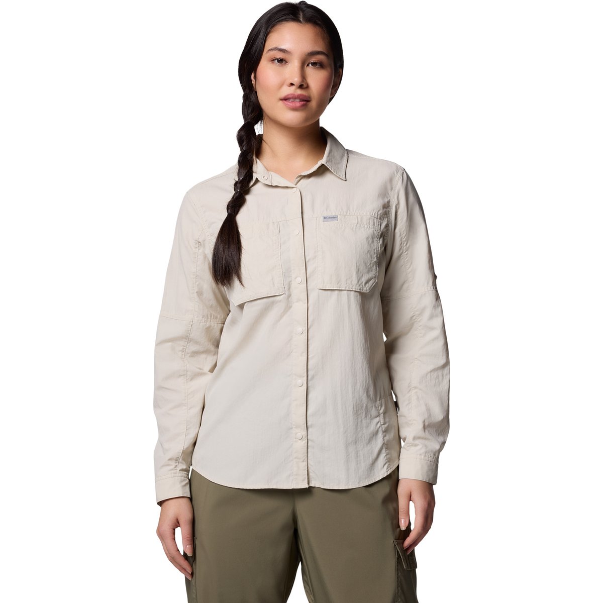 Columbia Skien Valley Long Sleeve Shirt – DARK STONE