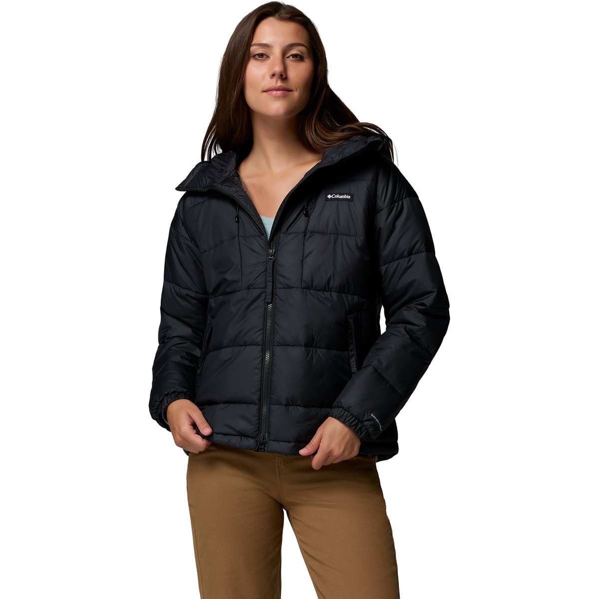 Columbia Pike Lake™ III Hooded Jacket – BLACK