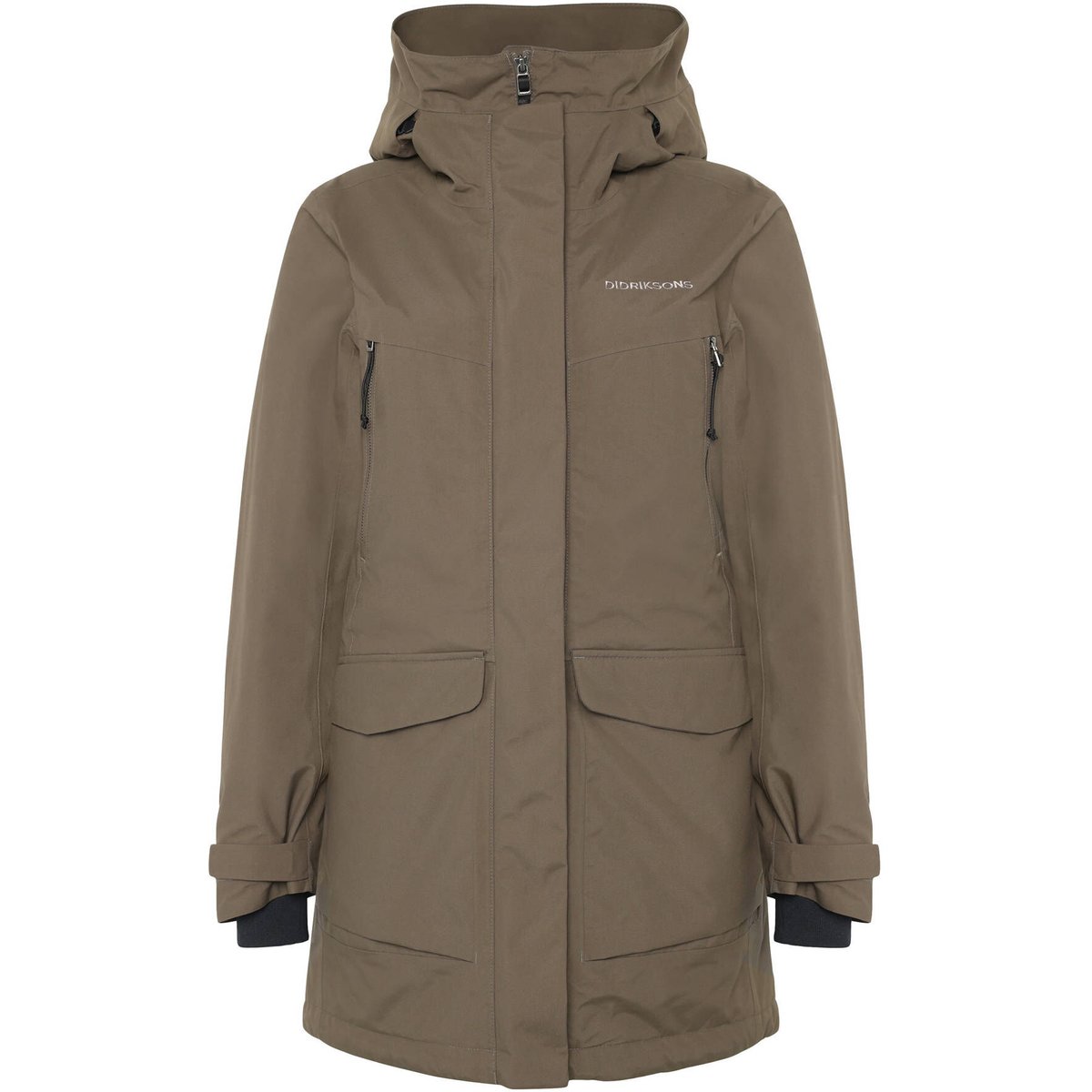 Didriksons FELIA WNS PARKA – MOCHA BROWN