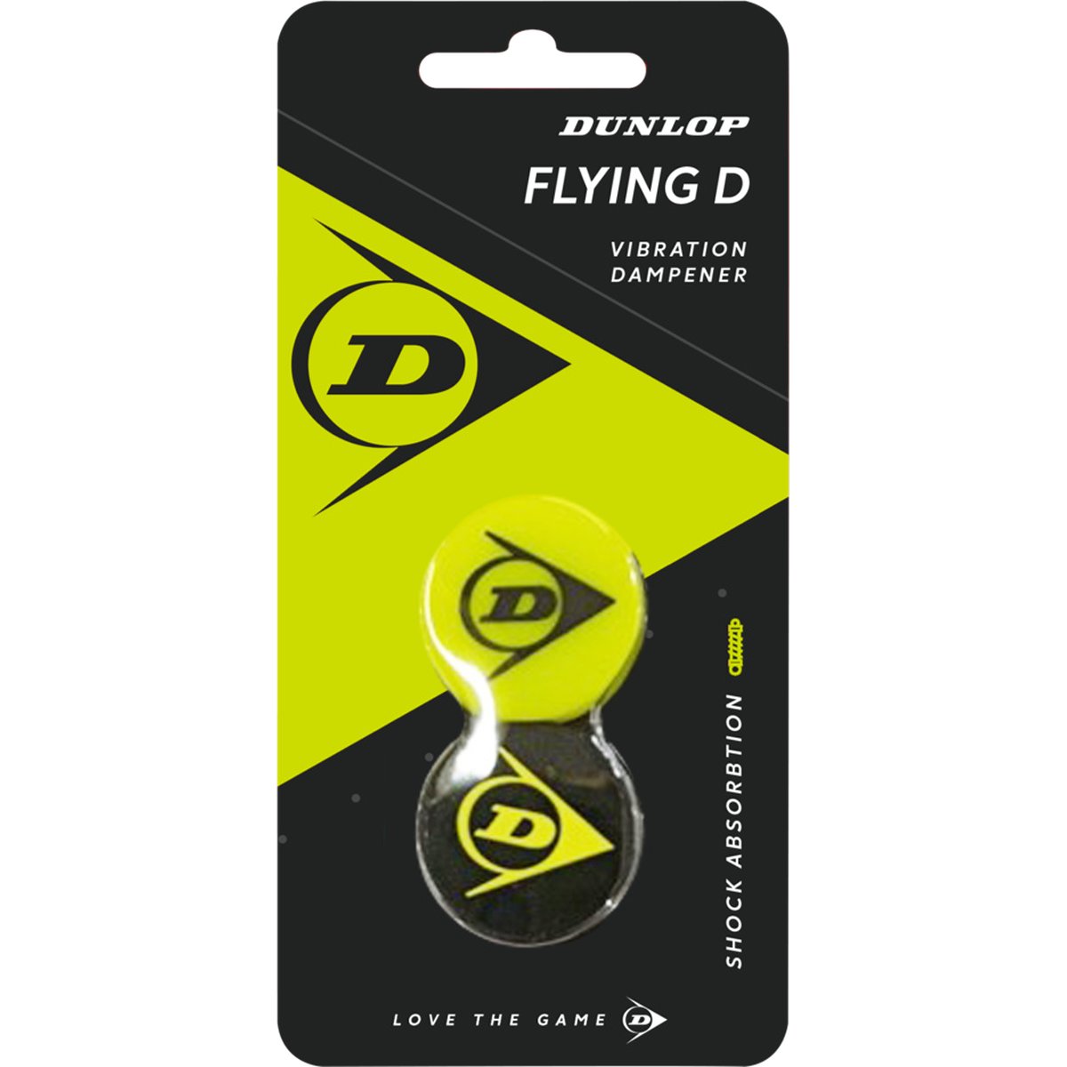 Dunlop FLYING D DÄMPFER GELB/SCHWARZ – YELLOW/BLACK