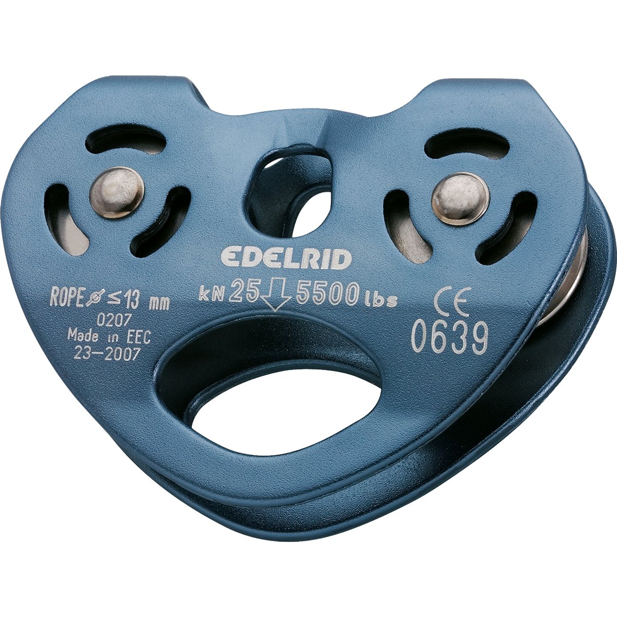 Edelrid Rail Doppelseilrolle – titan