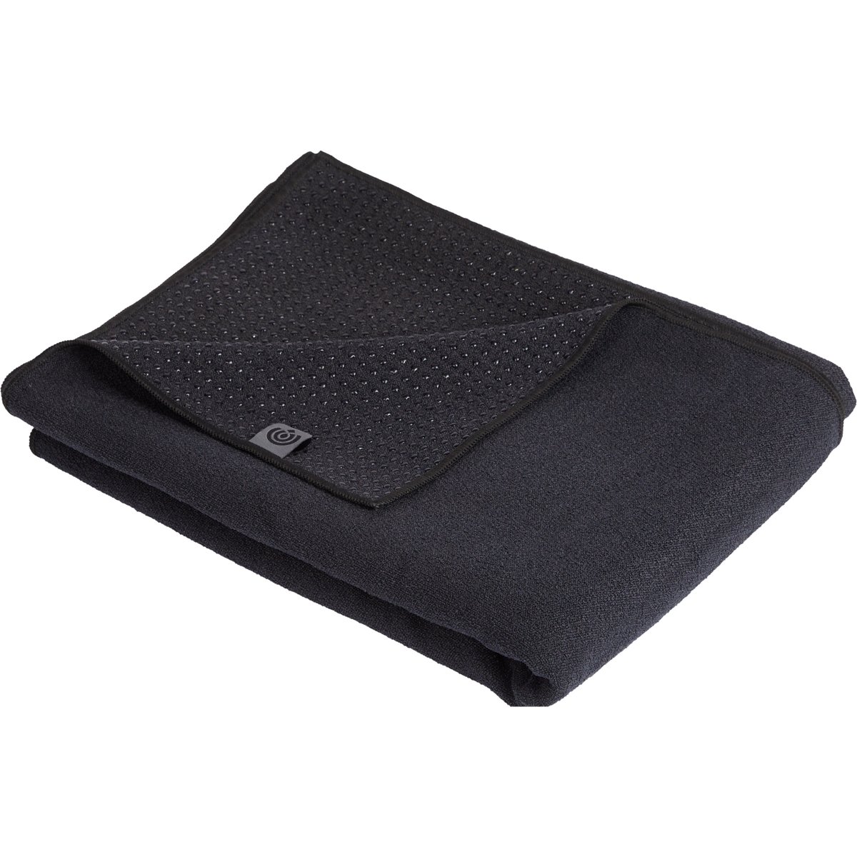 Energetics Handtuch Yoga Towel – BLACK/GREY DARK