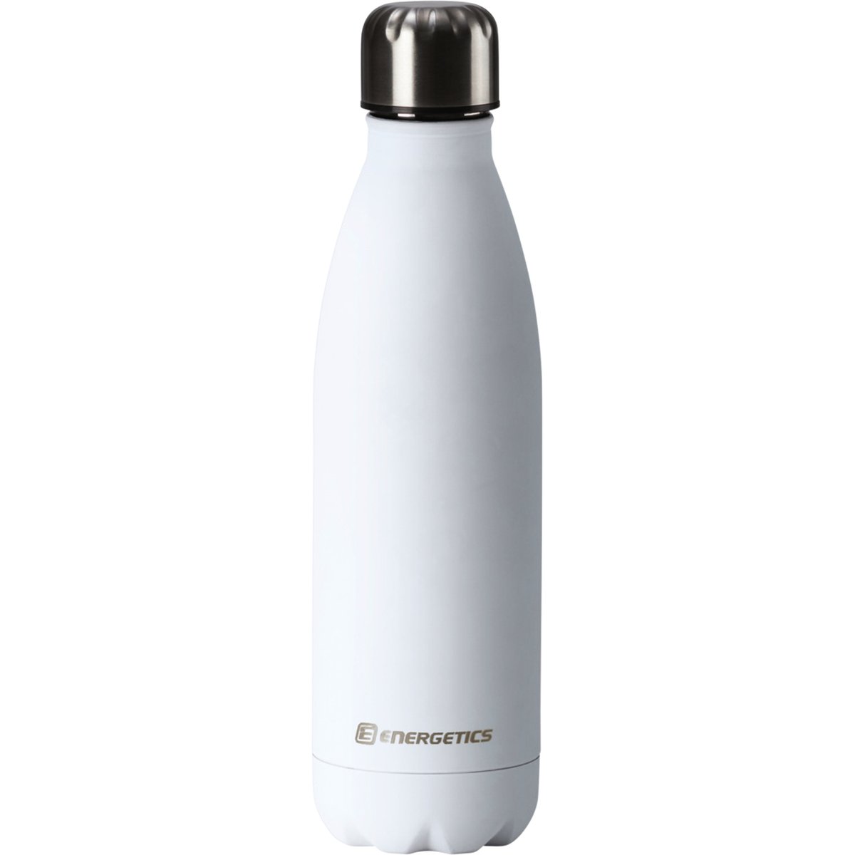 Energetics Trinkflasche Metal Bottle 0.5L – WHITE