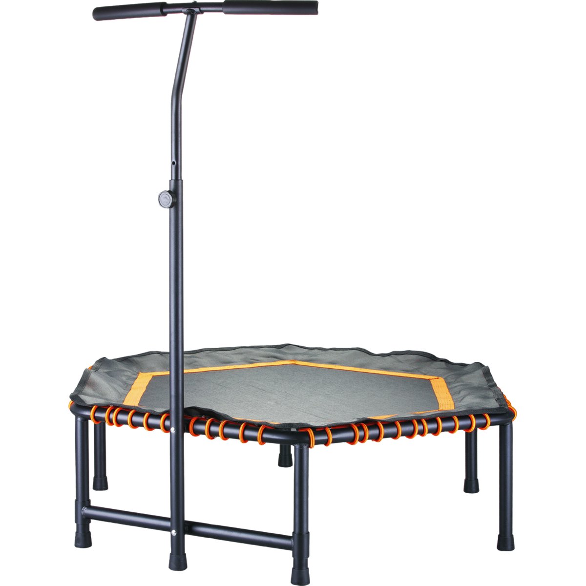 Energetics Trampolin Mini mit Haltegriff – SCHWARZ
