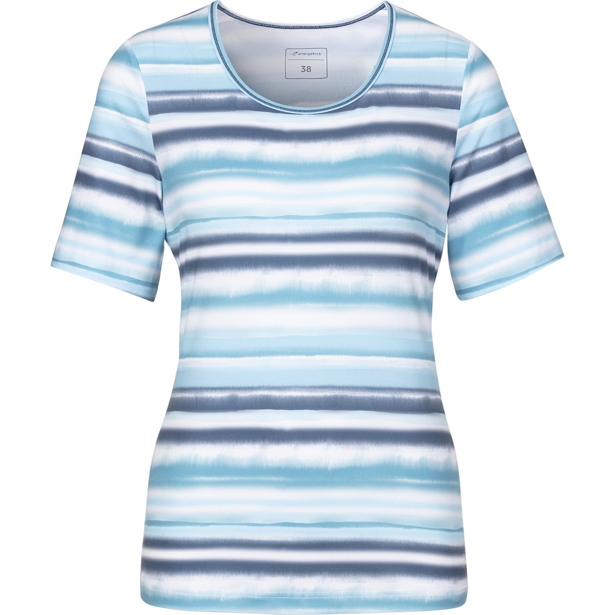 Energetics Da.-T-Shirt Jella – BLUE LIGHT/WHITE