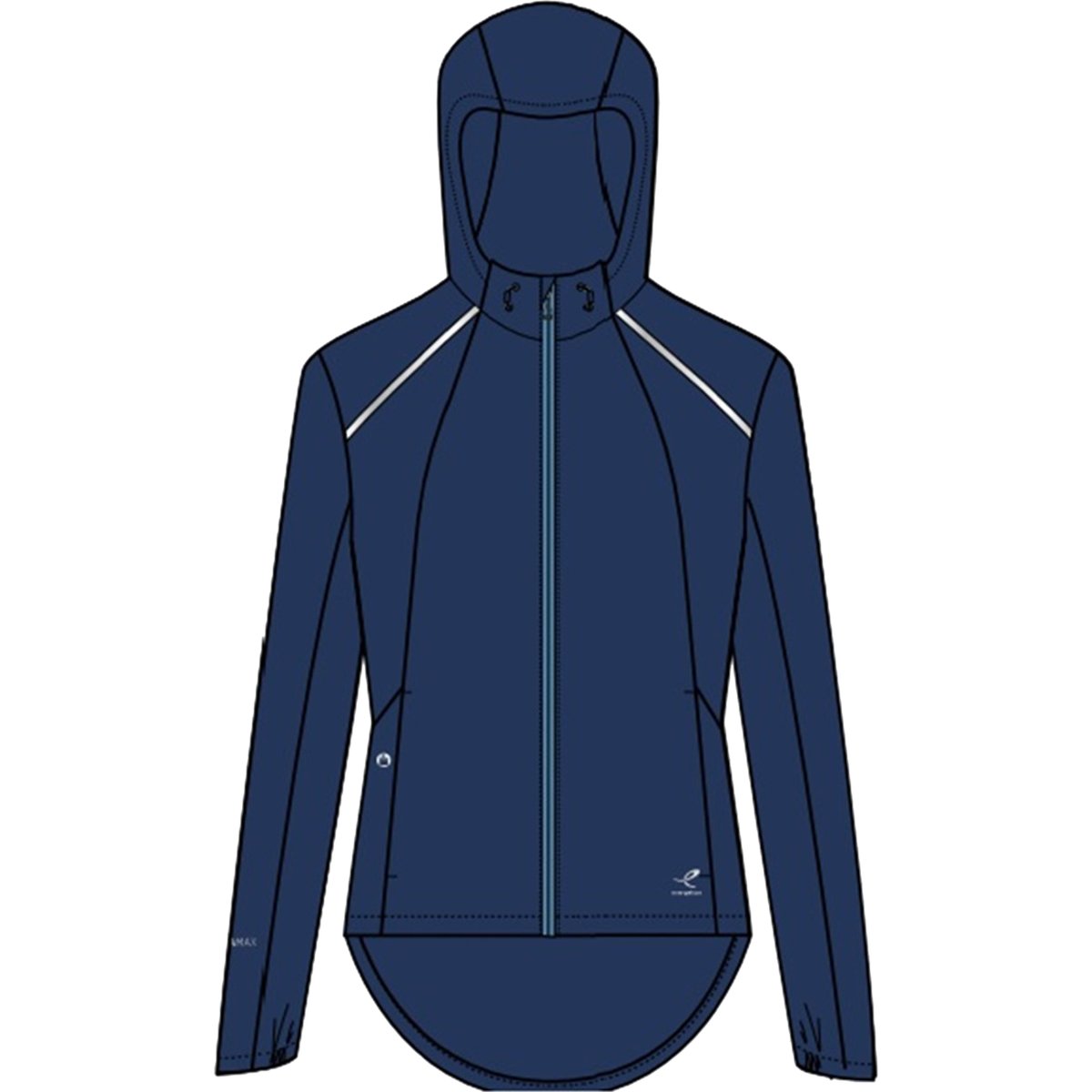 Energetics Da.-Funktions-Jacke Shane II wms – NAVY/BLUE