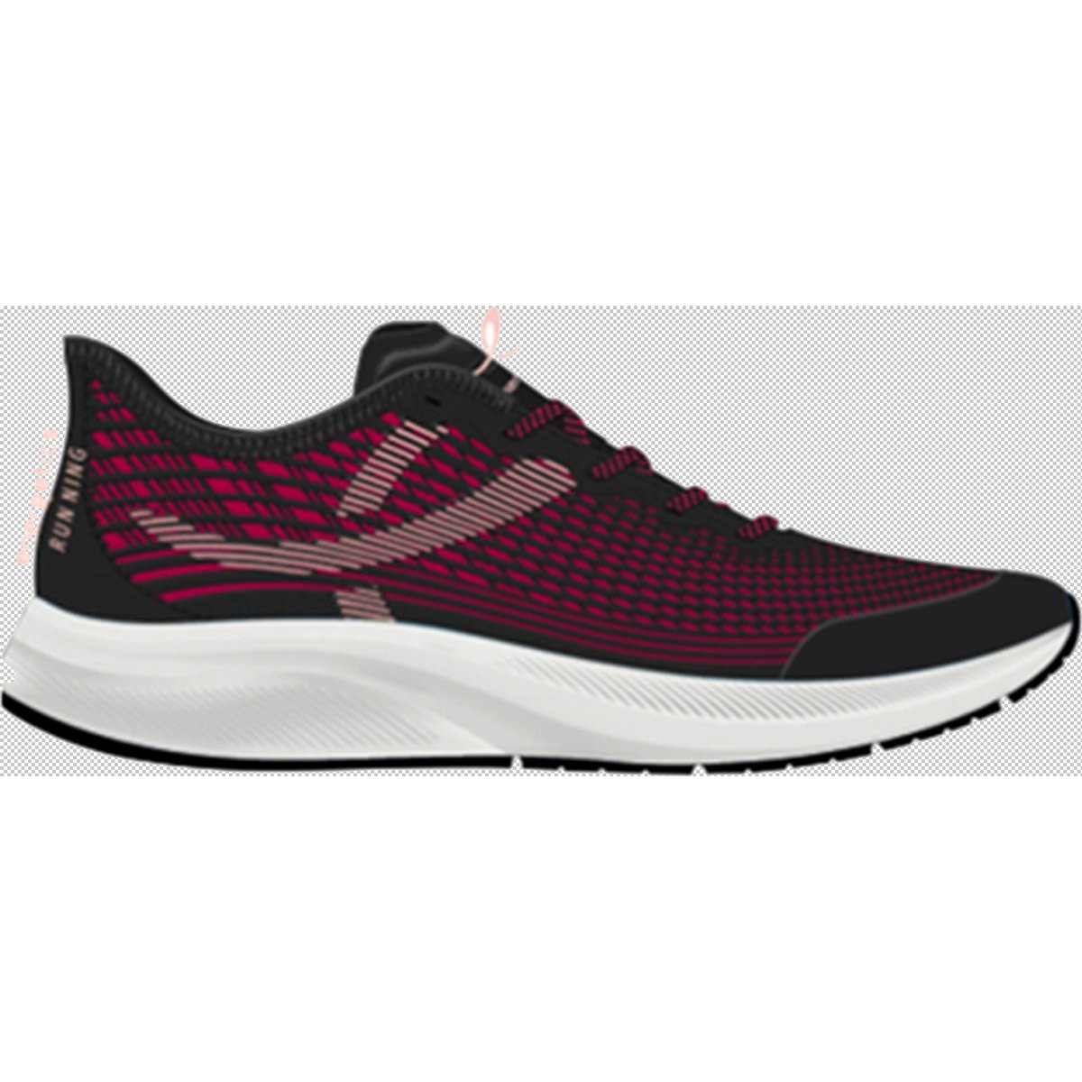 Energetics Ki.-Running-Schuh OZ 2.4 J – BLACK/PINK/ROSE