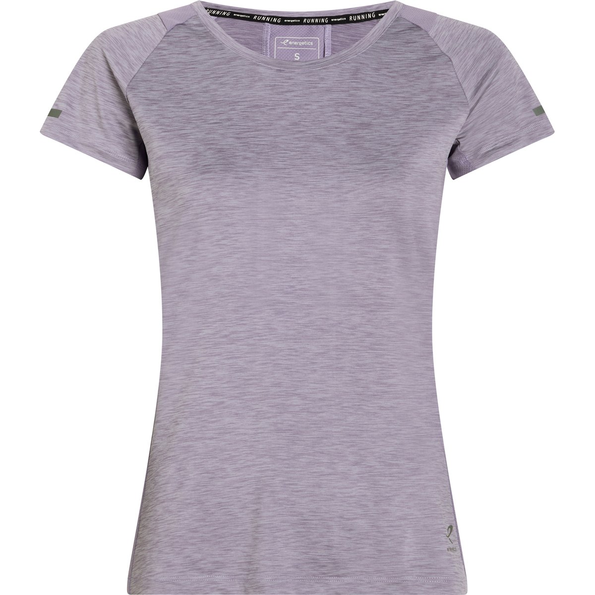 Energetics Da.-T-Shirt Evii SS W – MELANGE/PURPLE LIGHT
