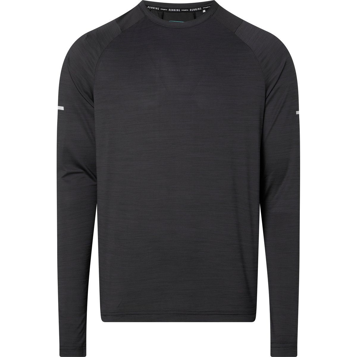 Energetics He.-Langarmshirt Ailo LS M – MELANGE/BLACK/BLACK