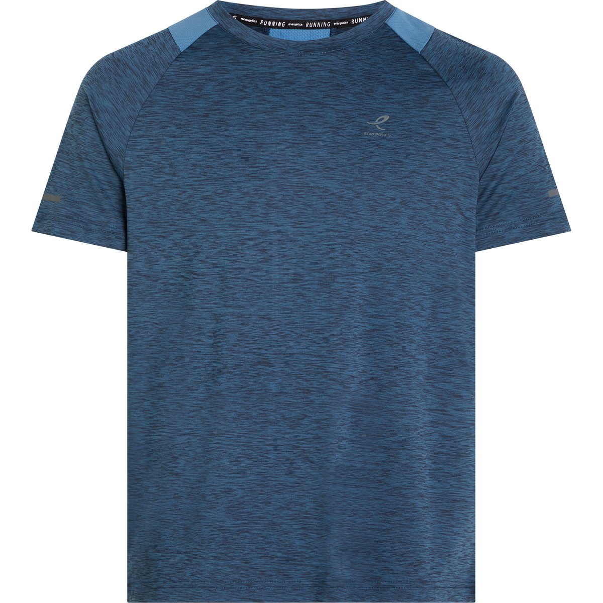 Energetics He.-T-Shirt Ailo SS M – MELANGE/BLUE DARK/NA
