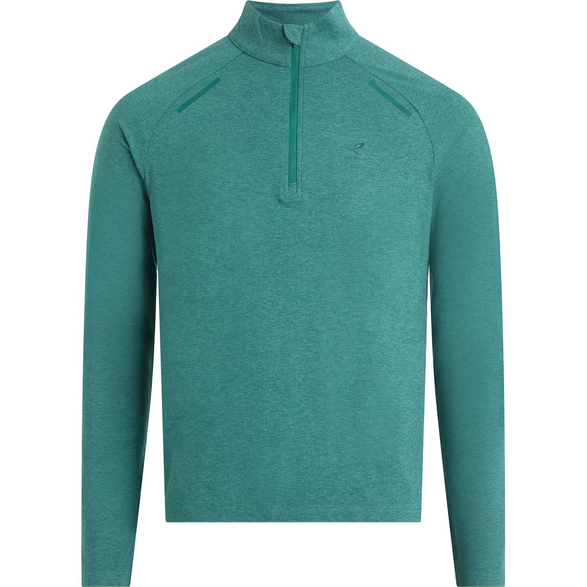 Energetics He.-Langarmshirt Cusco IV M – MELANGE/BLUE PETROL/
