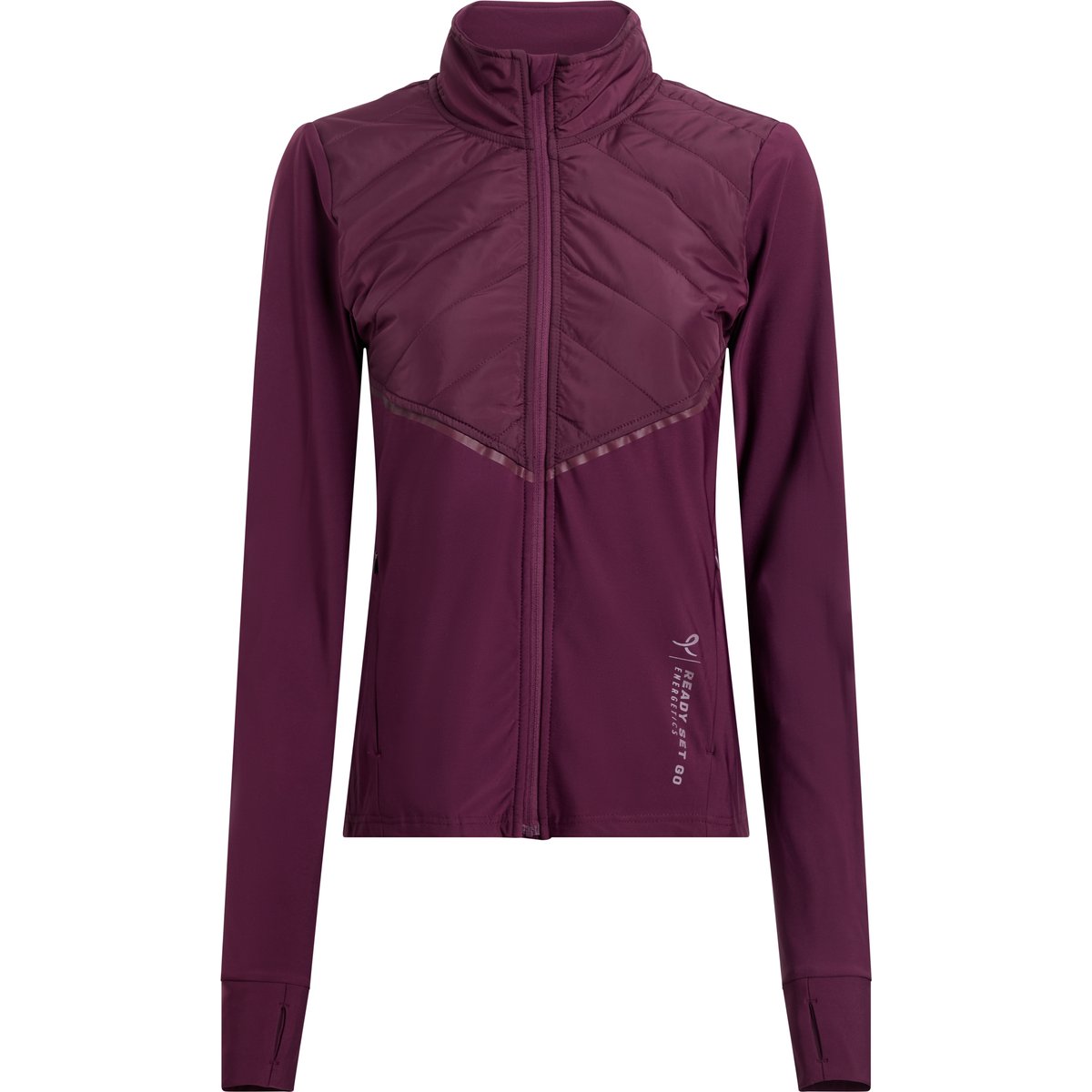 Energetics Da.-Funktions-Jacke Baya JKT W – RED WINE/LILAC DARK