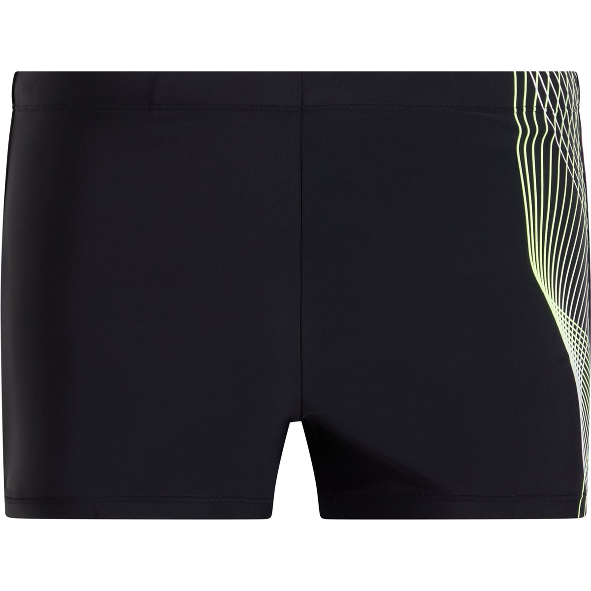 Energetics He.-Badehose Norm Trunks M – BLACK/GREEN LIME
